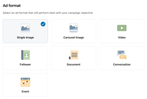 LinkedIn ad formats-min