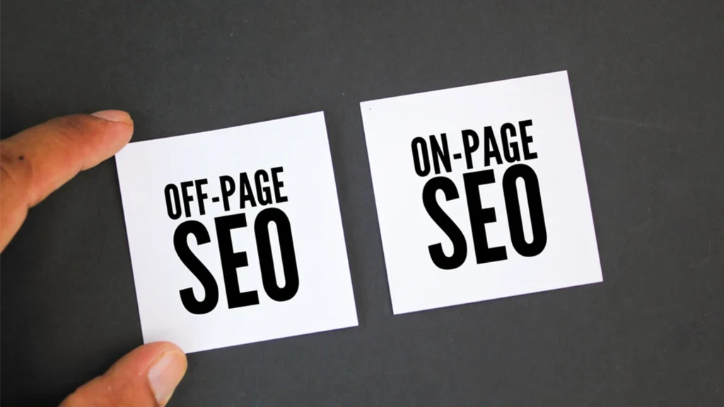 Optimise On-Page and Off-Page SEO