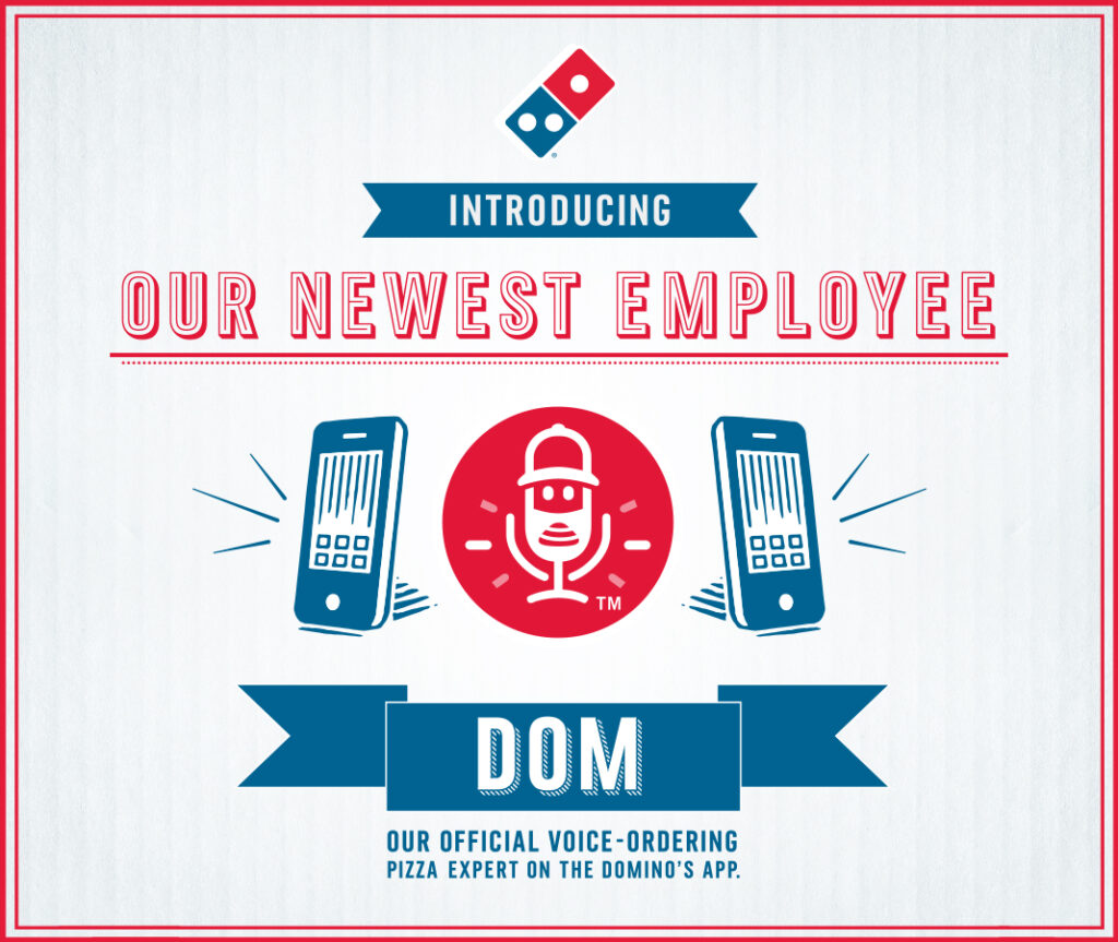 Dominos voice assistance