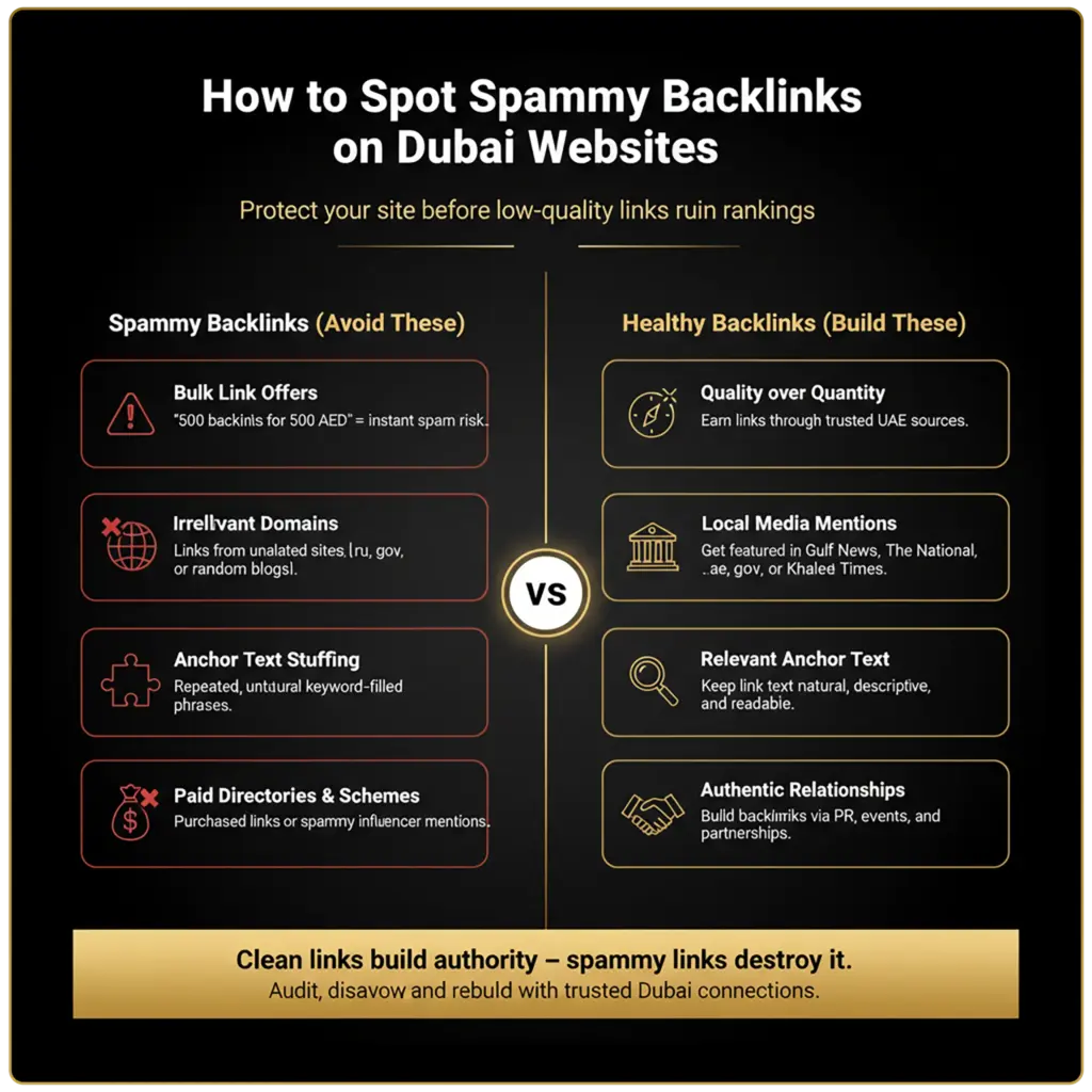 How to Spot Spammy Backlinks