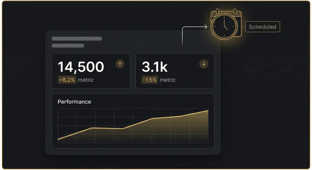 A free SEO dashboard template that updates itself using Claude Code.